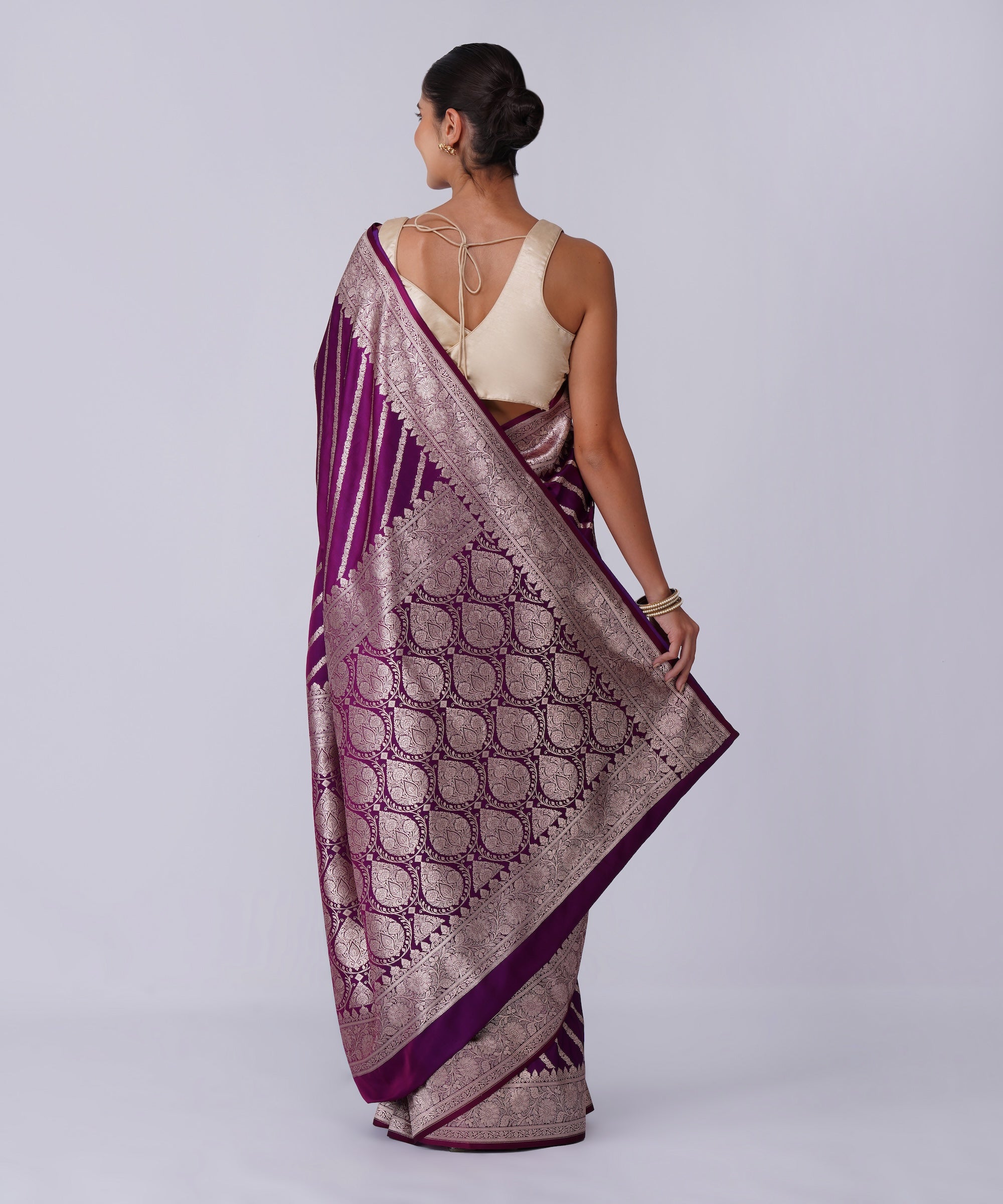 Vaibhavi - Mushru Silk Saree