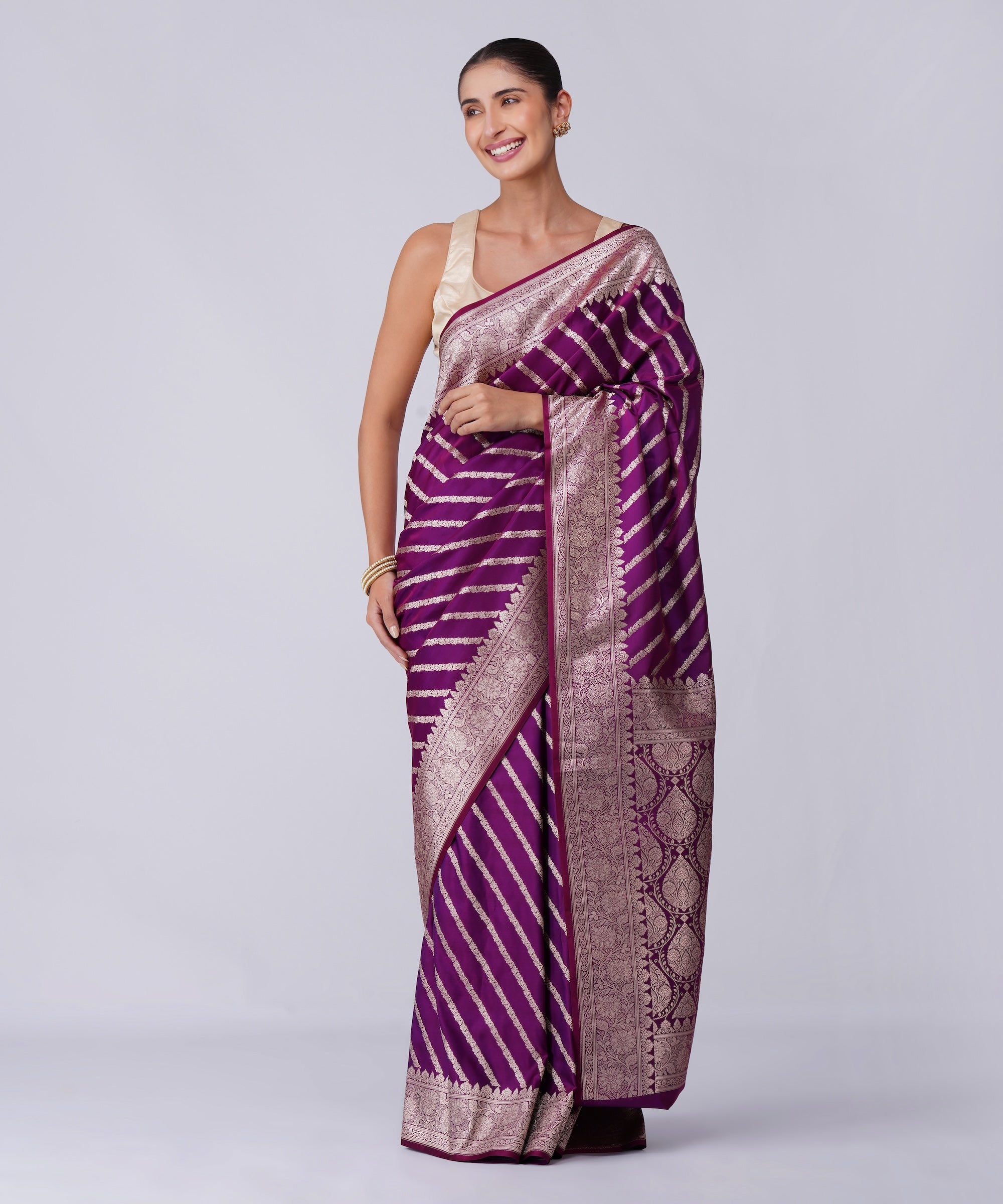 Vaibhavi - Mushru Silk Saree