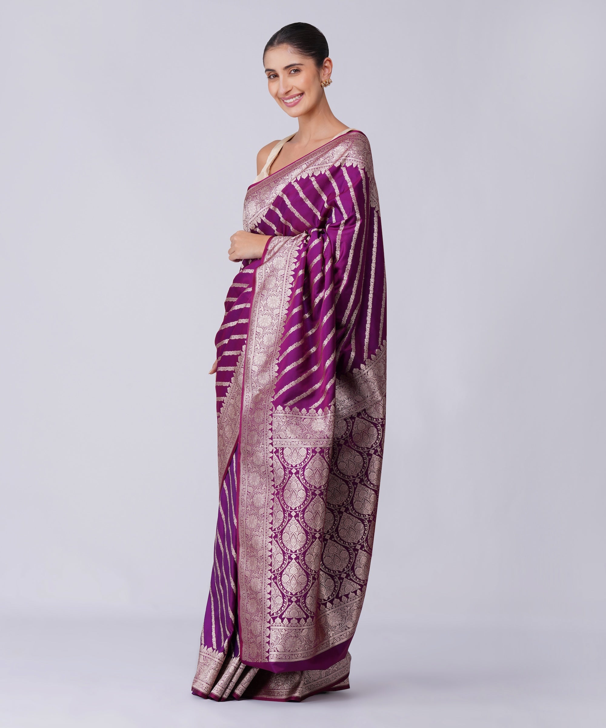Vaibhavi - Mushru Silk Saree