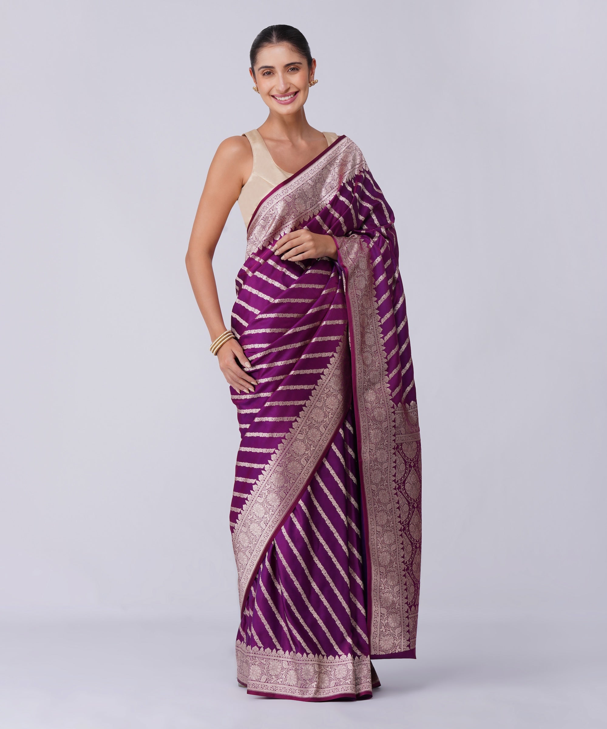 Vaibhavi - Mushru Silk Saree