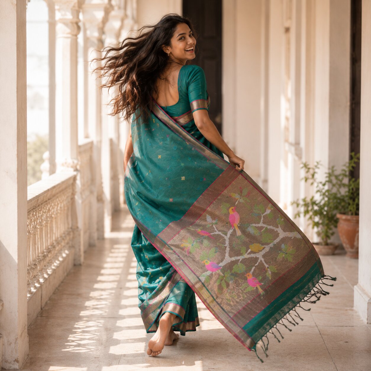 Aabha - Paithni Linen