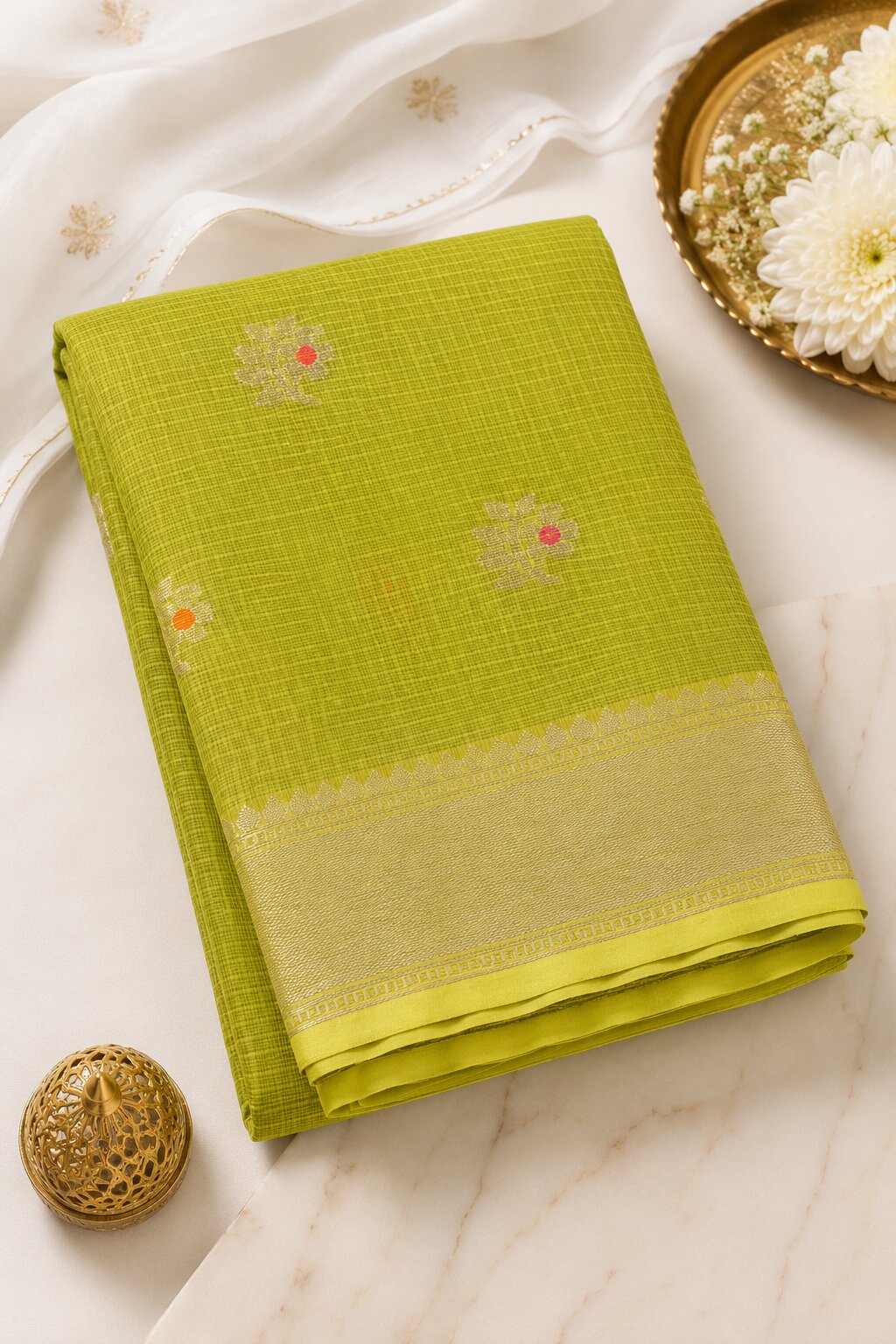 Kusum – Kota Doria Buta Saree