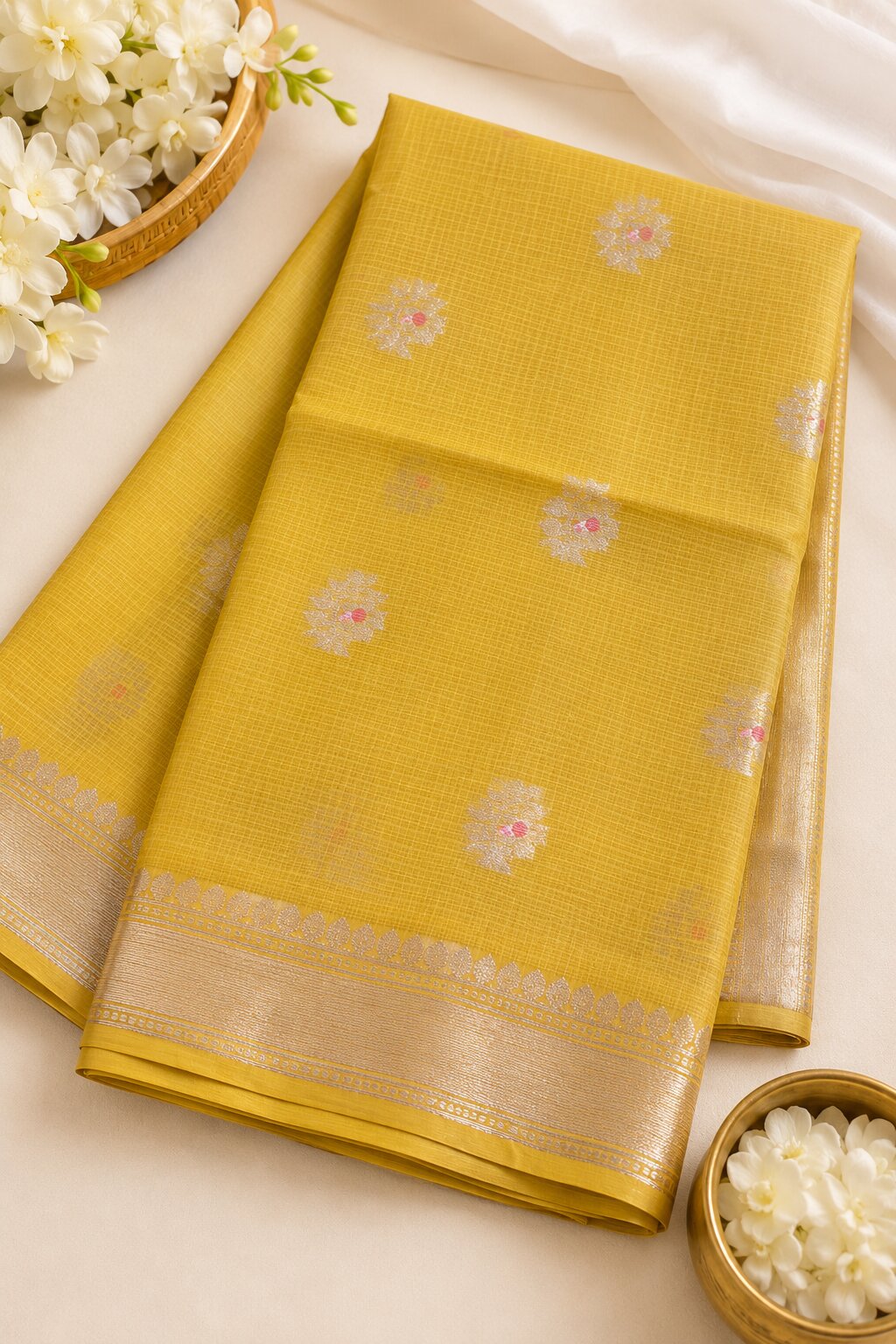 Kusum – Kota Doria Buta Saree