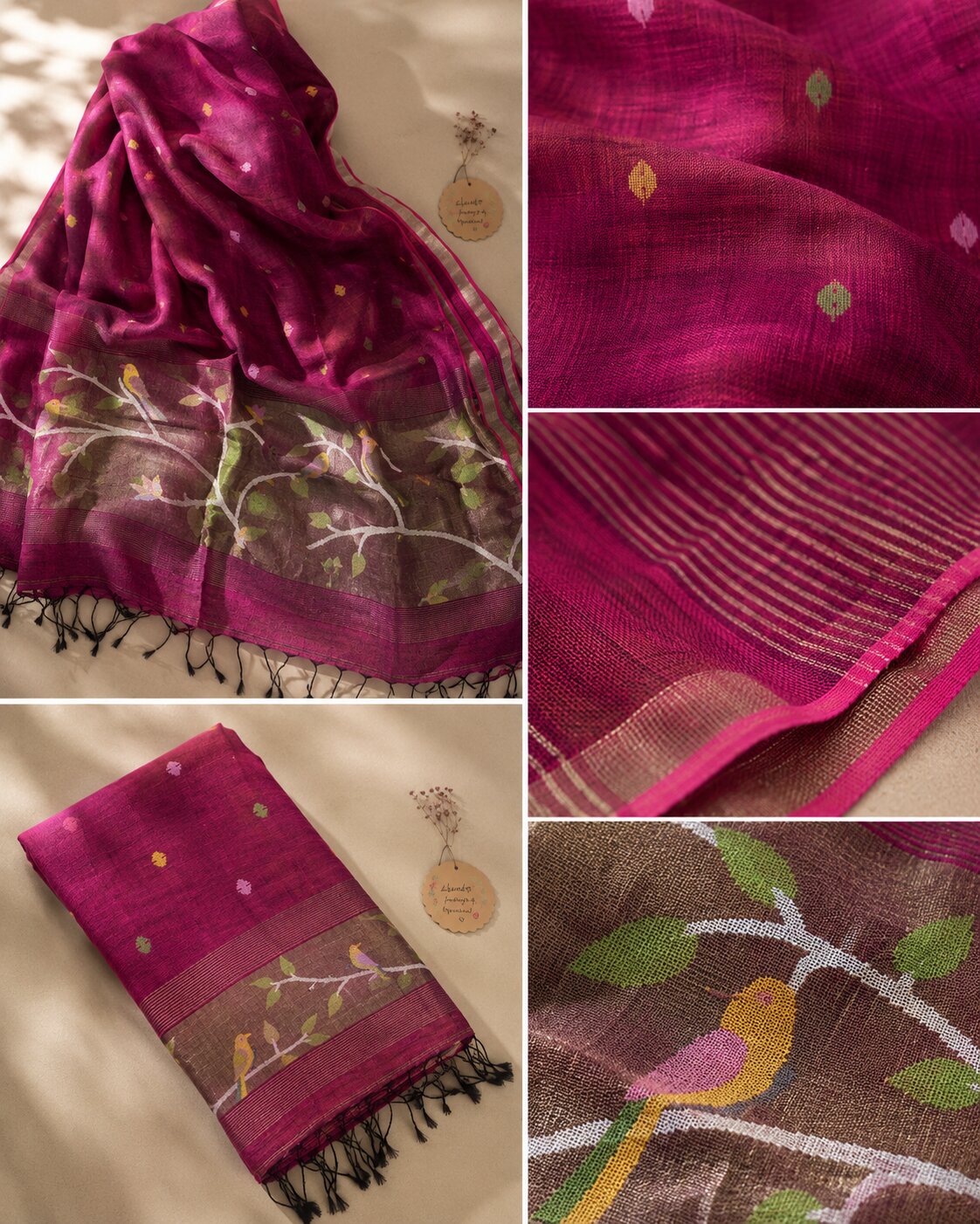 Aabha Linen paithni